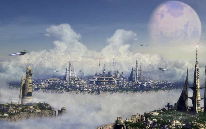 futuristic fantasy art science fiction artwork crappy 3d render desktop 2560x1600 wallpaper-399791
